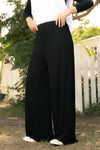 Black Viscose pants