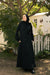 Melton abaya with hood