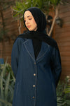 Classic jeans abaya