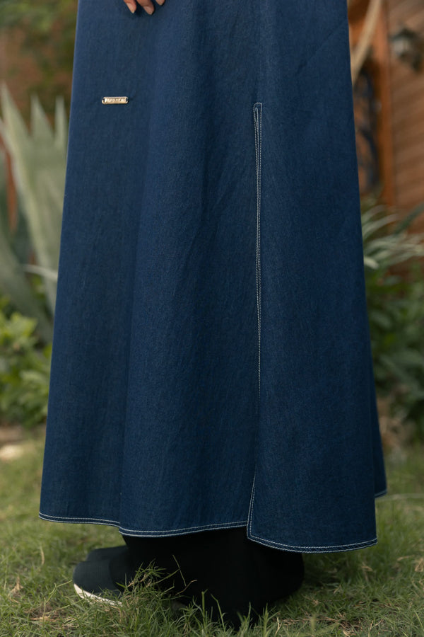 Classic jeans abaya