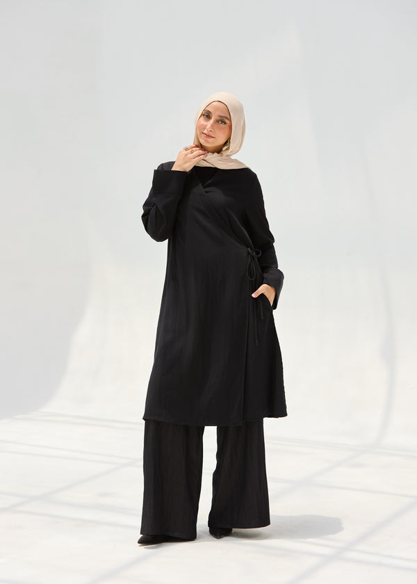 long wrapped shirt
