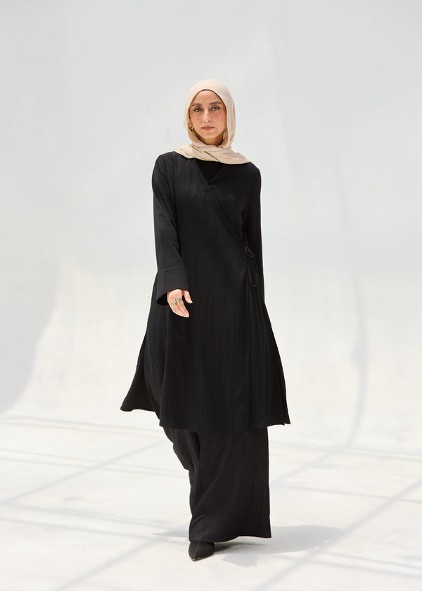 long wrapped shirt