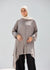 Washed Grey -Mist Silky Blouse
