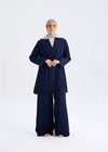 Softline Wrap Top Navy