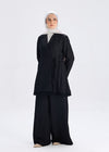 Softline Wrap Top Black