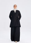 Softline Wrap Top Black