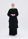 Ripple Skirt Black