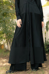 practical abaya with snaps