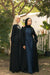 comfy Abaya With Mixed fabrics