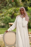 front buttons shirt abaya