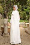 Set of 2 Open Abaya with emblishments & basic long sleeve abaya