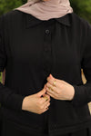 poncho Abaya with embellished layers
