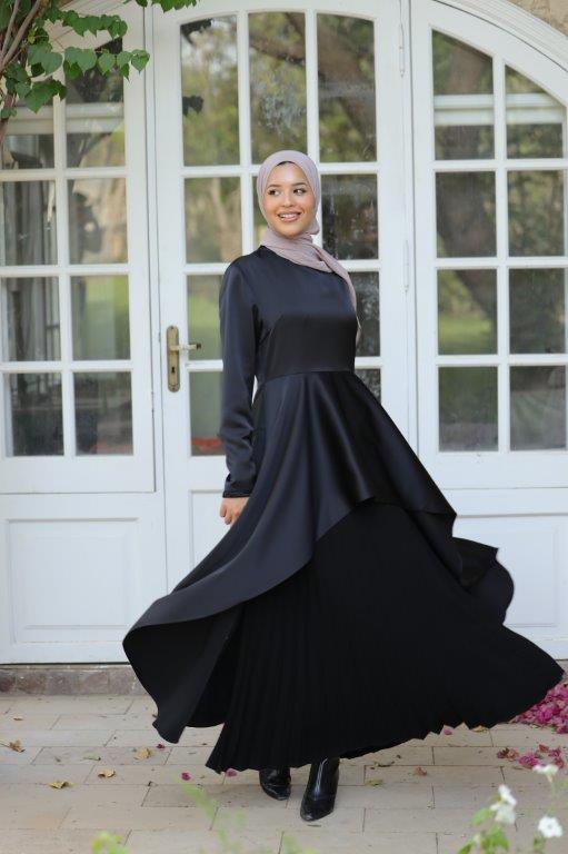 Satin Top and Maxi Skirt Soirée Set