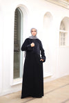 Velvet warm abaya