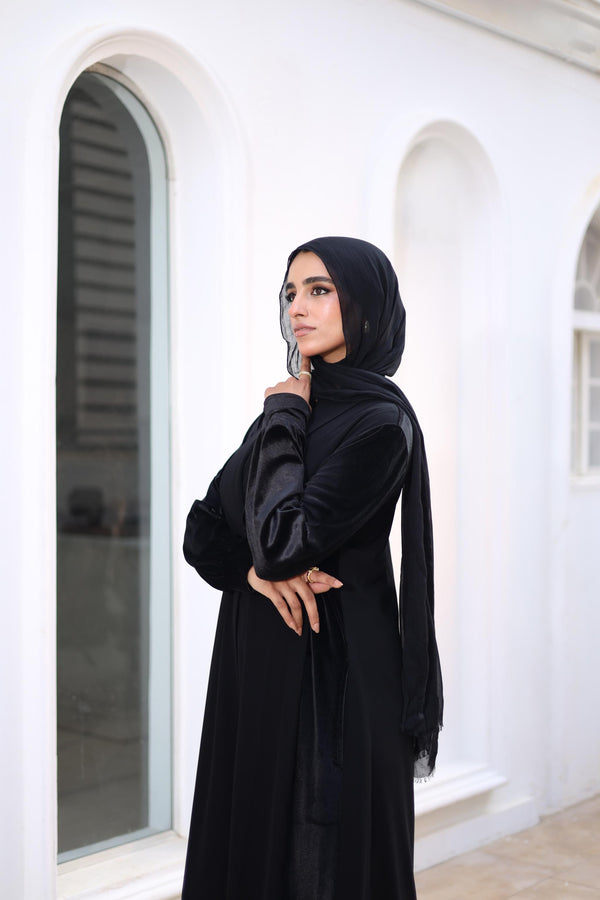 Abaya velvet soft