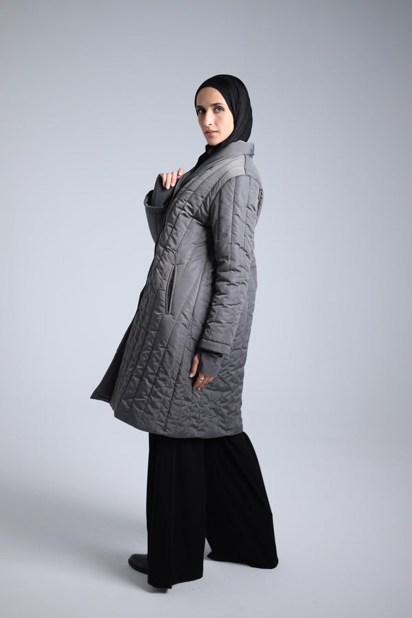 Quilted Long jacket