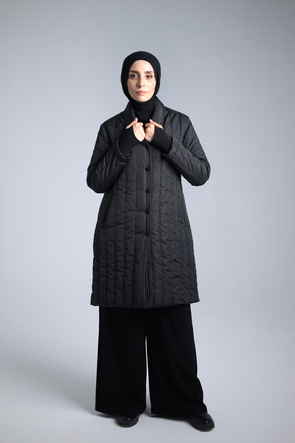 Quilted Long jacket