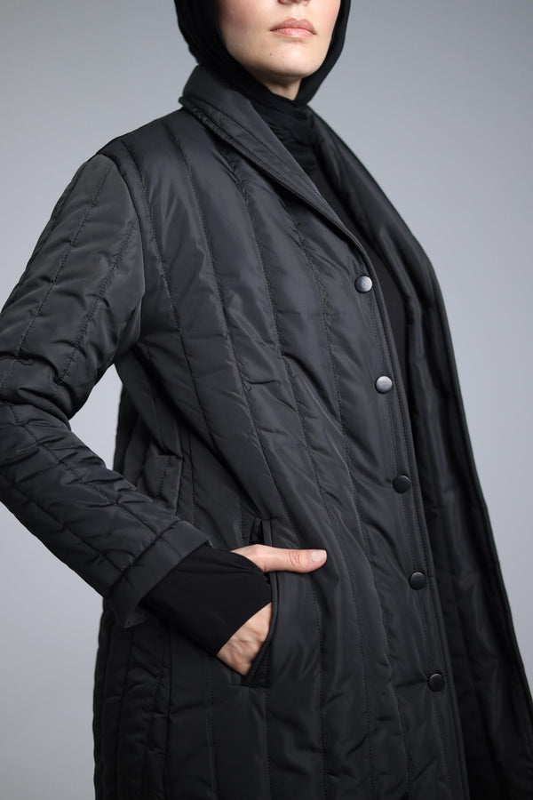 Quilted Long jacket