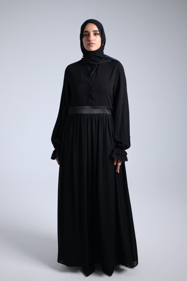 Abaya chiffon dress
