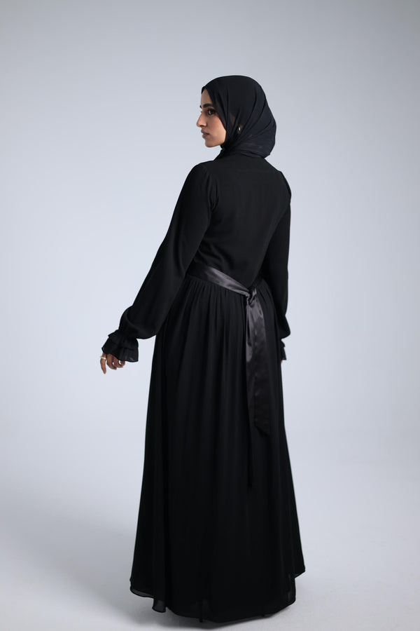 Abaya chiffon dress