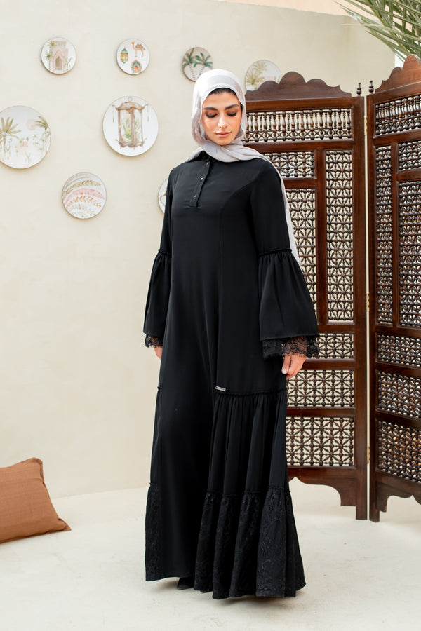 Luxury Lace EmbellishedAbaya