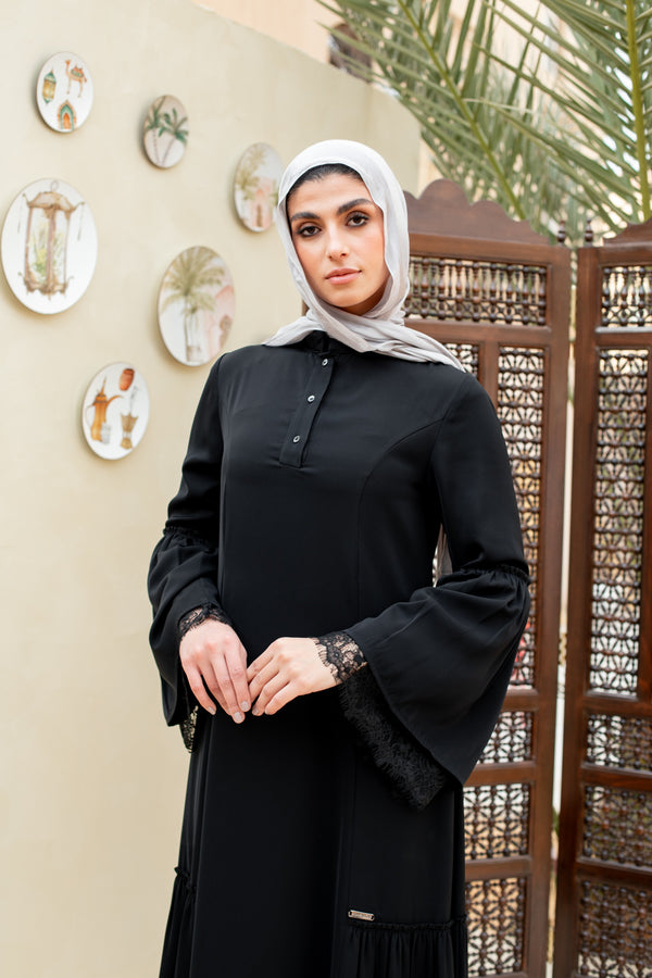 Luxury Lace EmbellishedAbaya