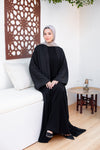 wrinkledopen abaya