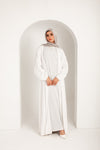 Shimmer Textured Open Abaya