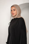 Gathered flowy Abaya