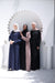 Premium Textured Open Abaya with Pleated Cuffs