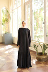 TheMaxi Kaftan with trim black