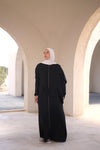 Voyager Cape Black Abaya