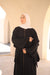 Voyager Cape Black Abaya