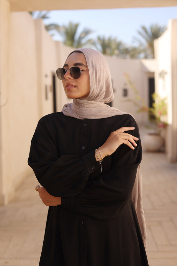 Black pleatedshirt