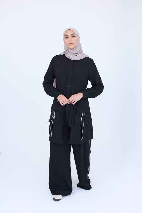 Soft-Touch Cargo Set black