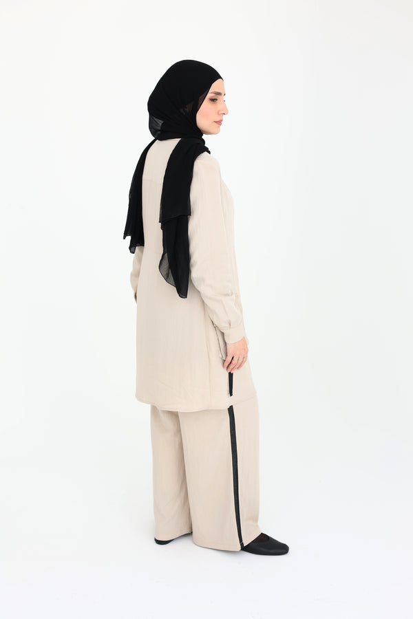 Soft-Touch Cargo Set Beige