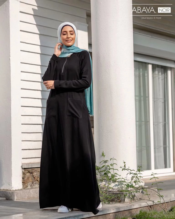 Casual Abaya with Reglan Cut