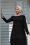 Chiffon Chemise Abaya