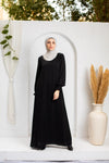 New Basic silk Abaya