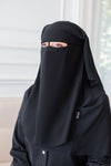 Niqab Khaliji 2 layers