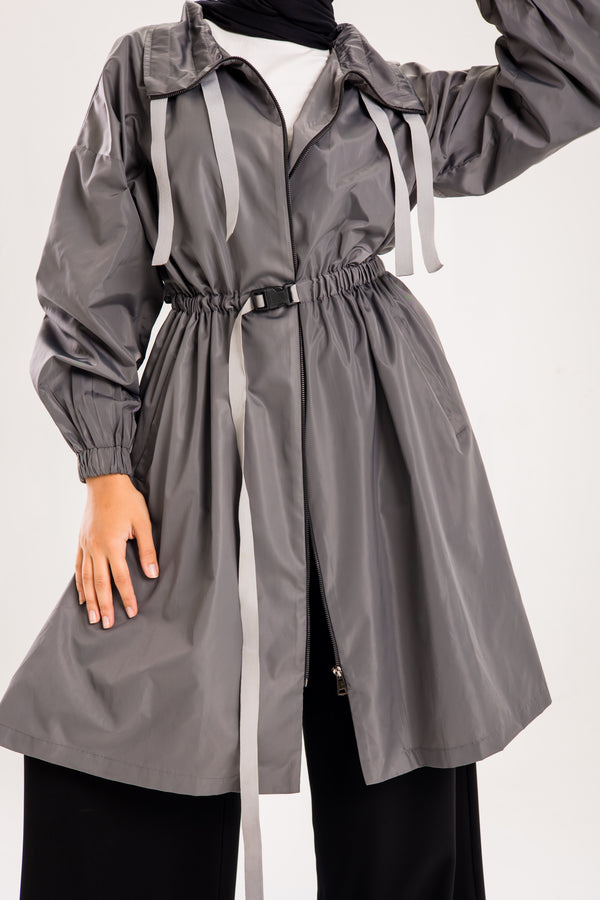 Waterproof material jacket