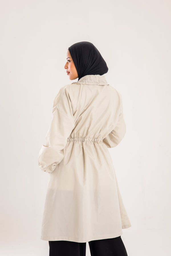 Waterproof material jacket