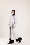 Long cozy Milton coat with hood