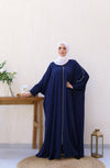 Silk Abaya Freesizewith embriodery