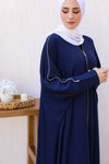 Silk Abaya Freesizewith embriodery