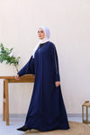 Silk Abaya Freesizewith embriodery