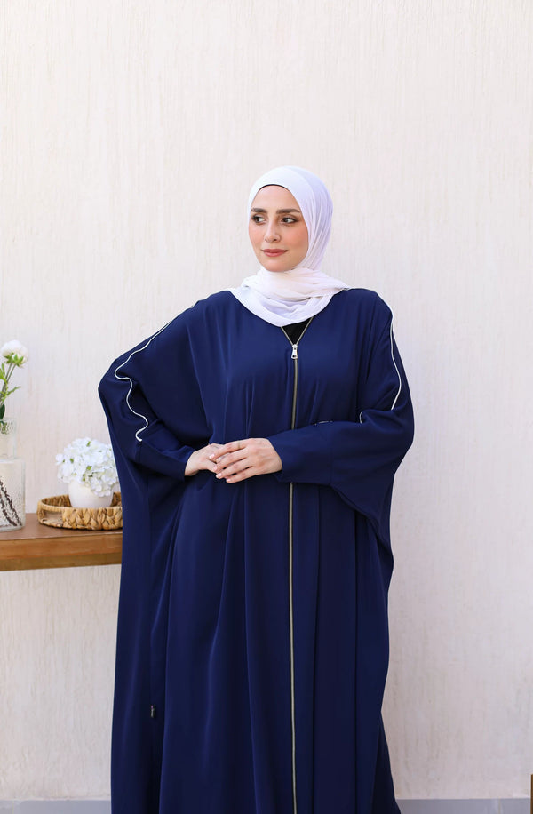 Silk Abaya Freesizewith embriodery