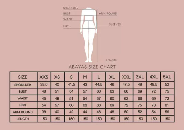 Crepe Abaya With elastic colar and front zipper