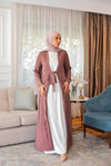 Silk Long Cardigan