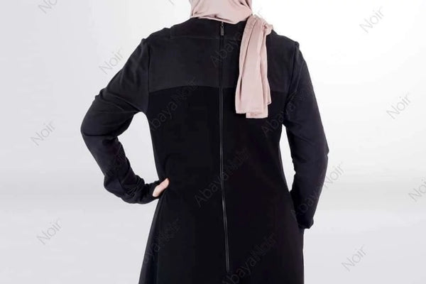 Sport Abaya with touch of Black or Blue Cotton
